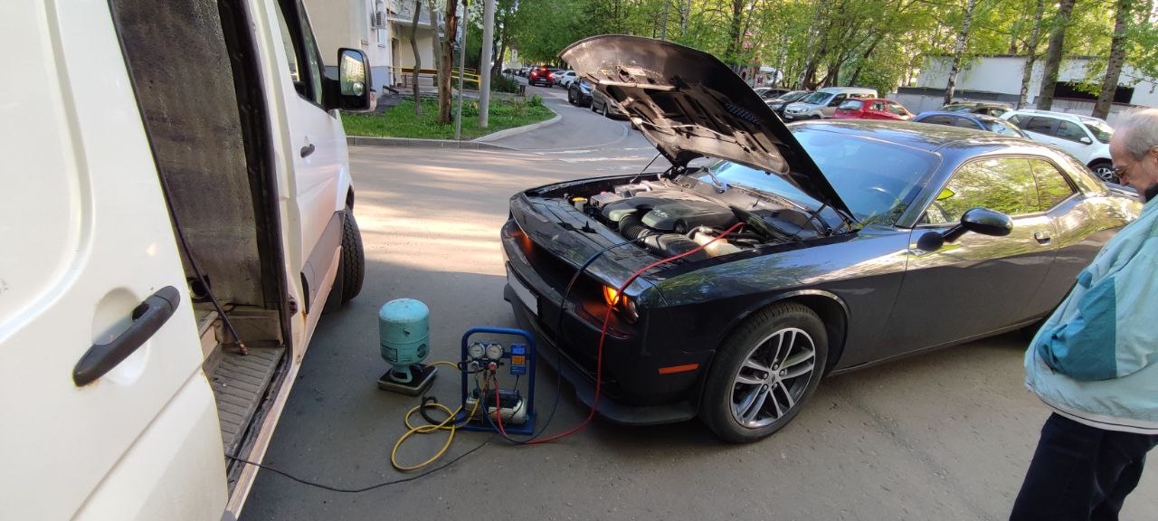 Заправка автокондиціонера
